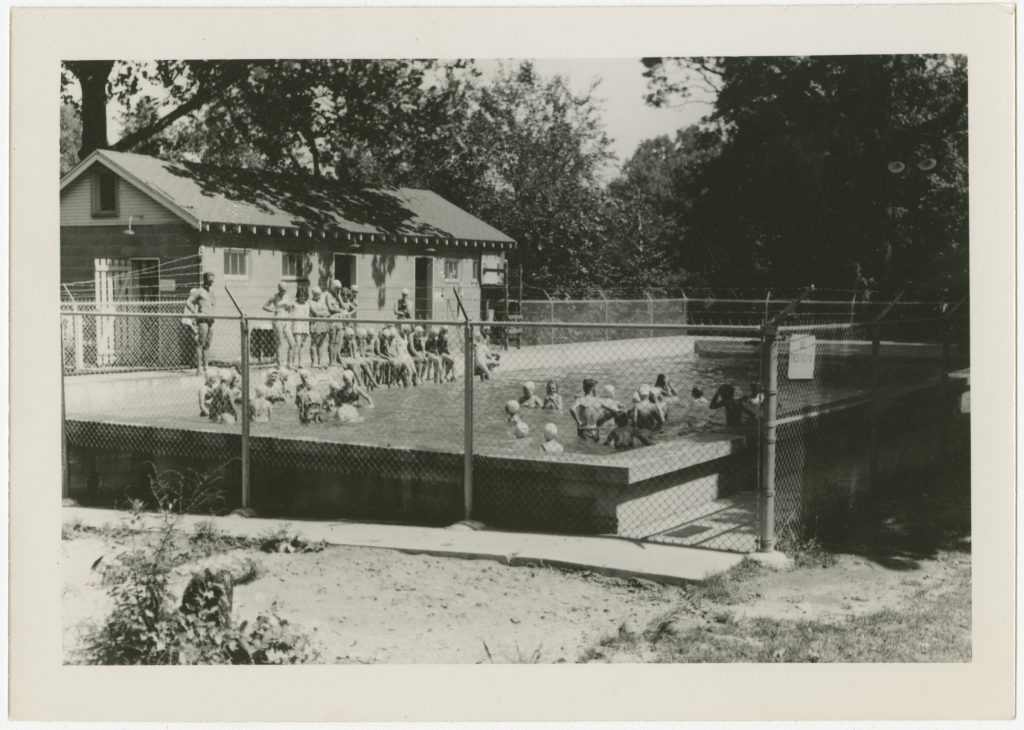 Swimming Pool at the Methodist Camp.